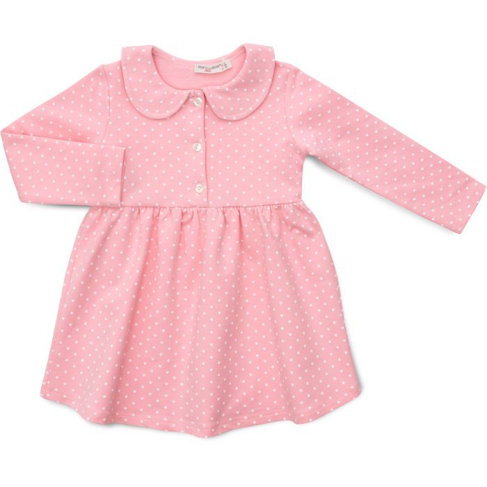 Плаття дитяче POP FASHION в горошок (6781-92G-pink)