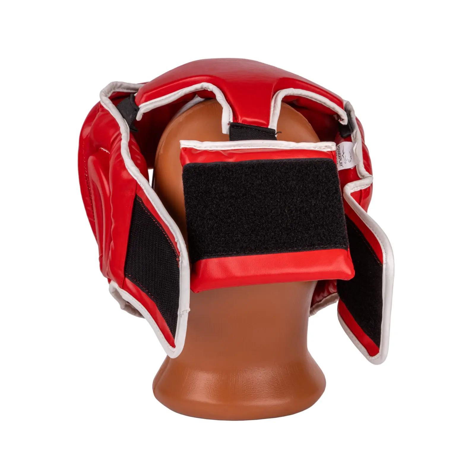 Боксерский шлем PowerPlay 3100 PU Червоний M (PP_3100_M_Red) изображение 3