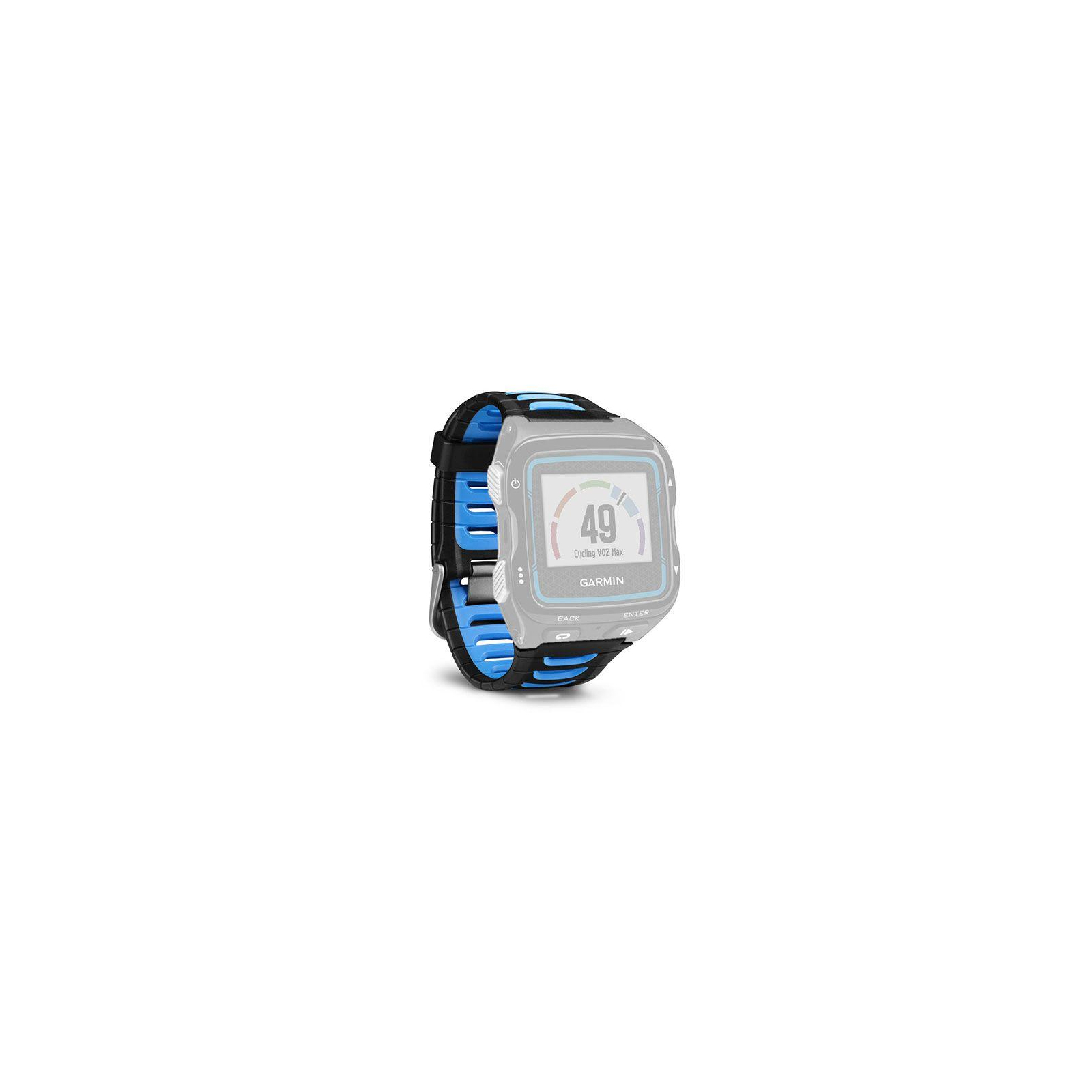 Ремінець до смарт-годинника Garmin Replacement Band, Forerunner 920XT, Blk/Blue (010-11251-41) зображення 3