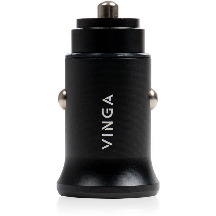 Зарядное устройство Vinga 40W PD 2xUSB-C (20W+20W) Car Charger (VCPCCCC40) изображение 2
