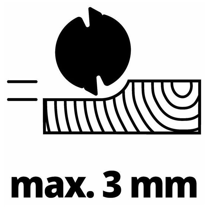 Электрорубанок Einhell TE-PL 900, 900 Вт, 82мм (4345320) изображение 10
