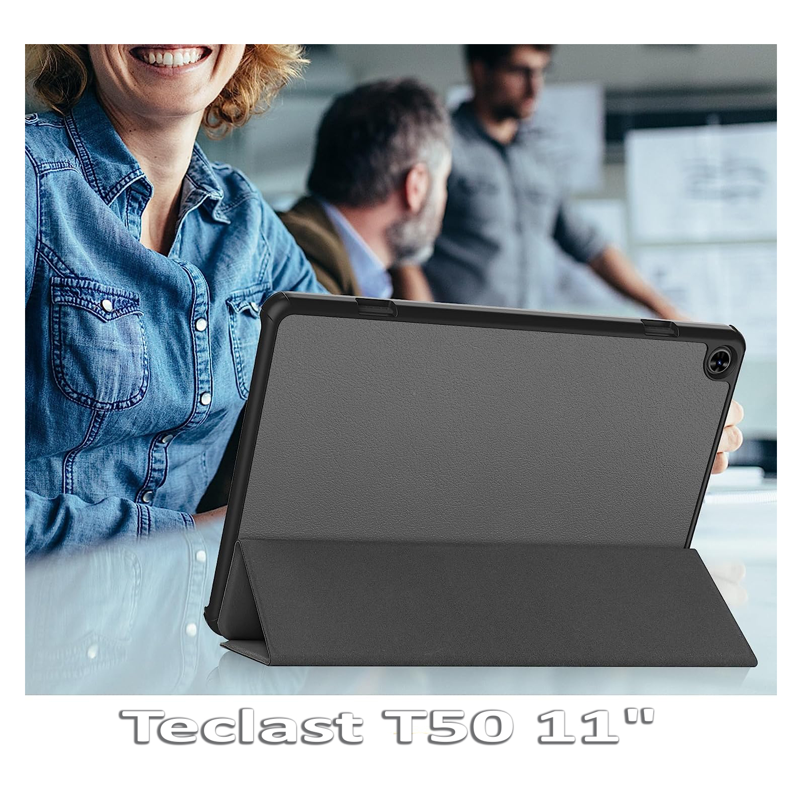Чохол до планшета BeCover Smart Case Teclast T50 2022 11" Gray (709611) зображення 6