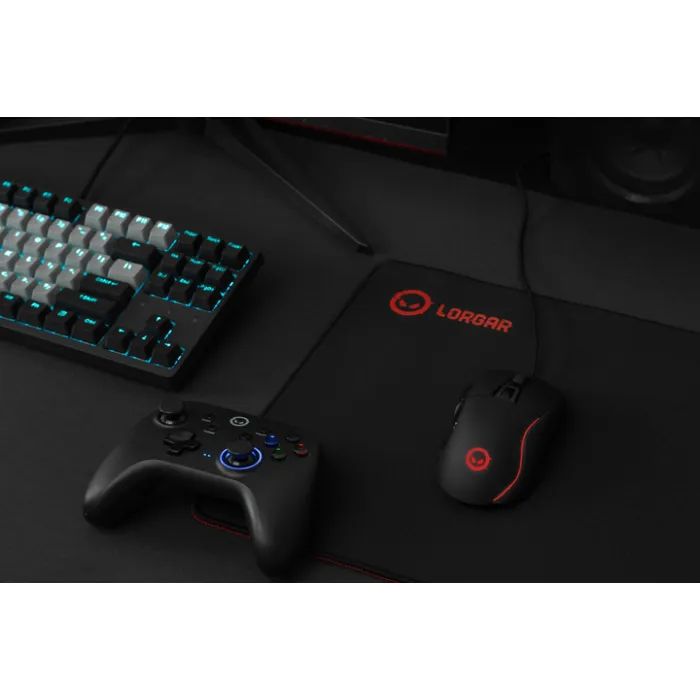 Килимок для мишки Lorgar Main 323 Black/Red (LRG-GMP323) зображення 12