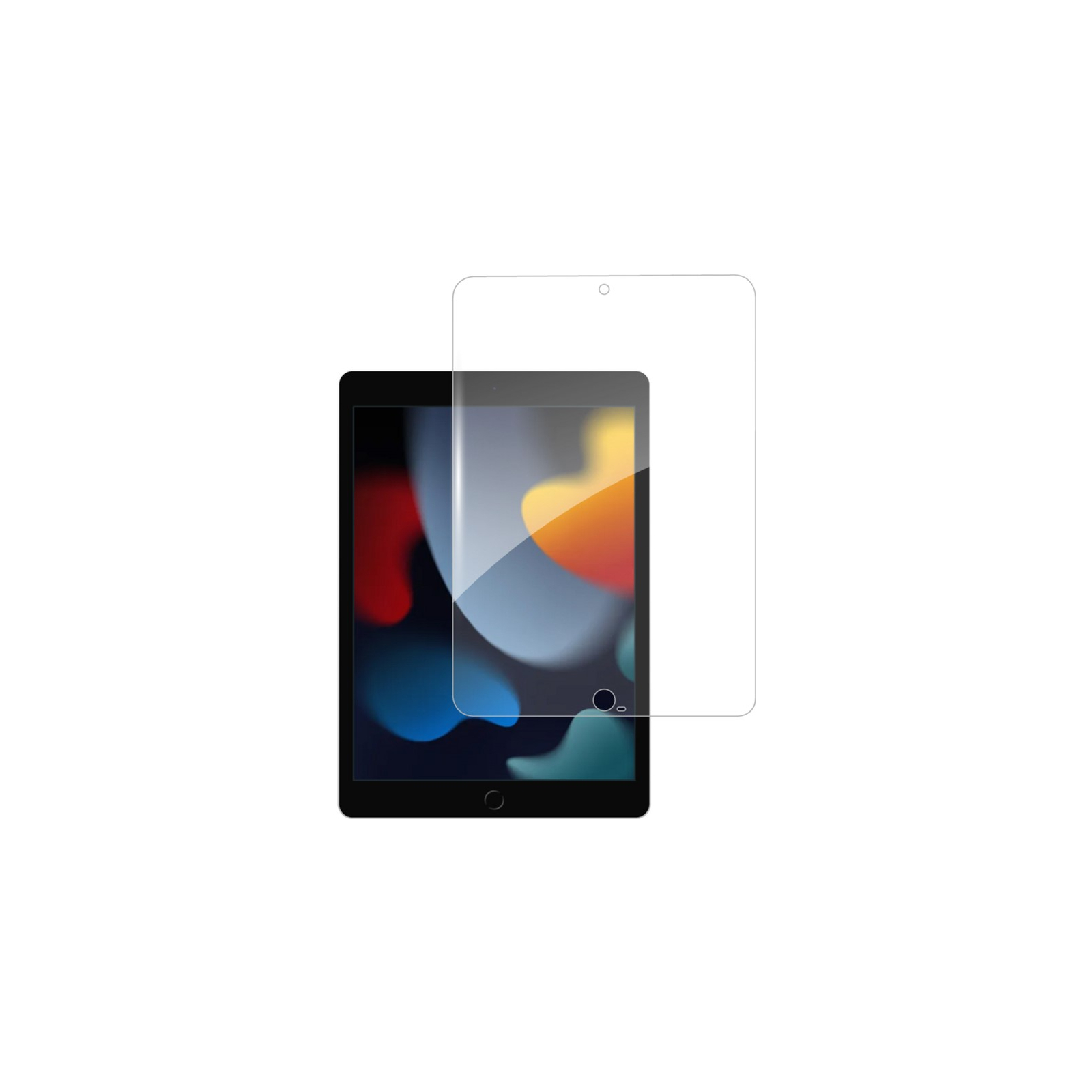 Стекло защитное ACCLAB Full Glue Apple iPad 10.2/9th 2021 10.2" (1283126575631)