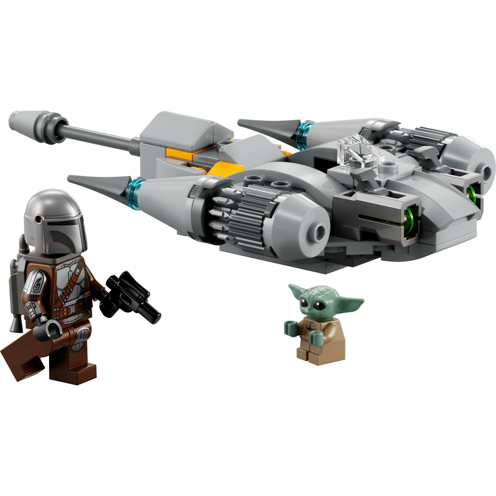 Конструктор LEGO Star Wars Мандалорський зоряний винищувач N-1. Мікровинищувач 88 деталей (75363) зображення 2
