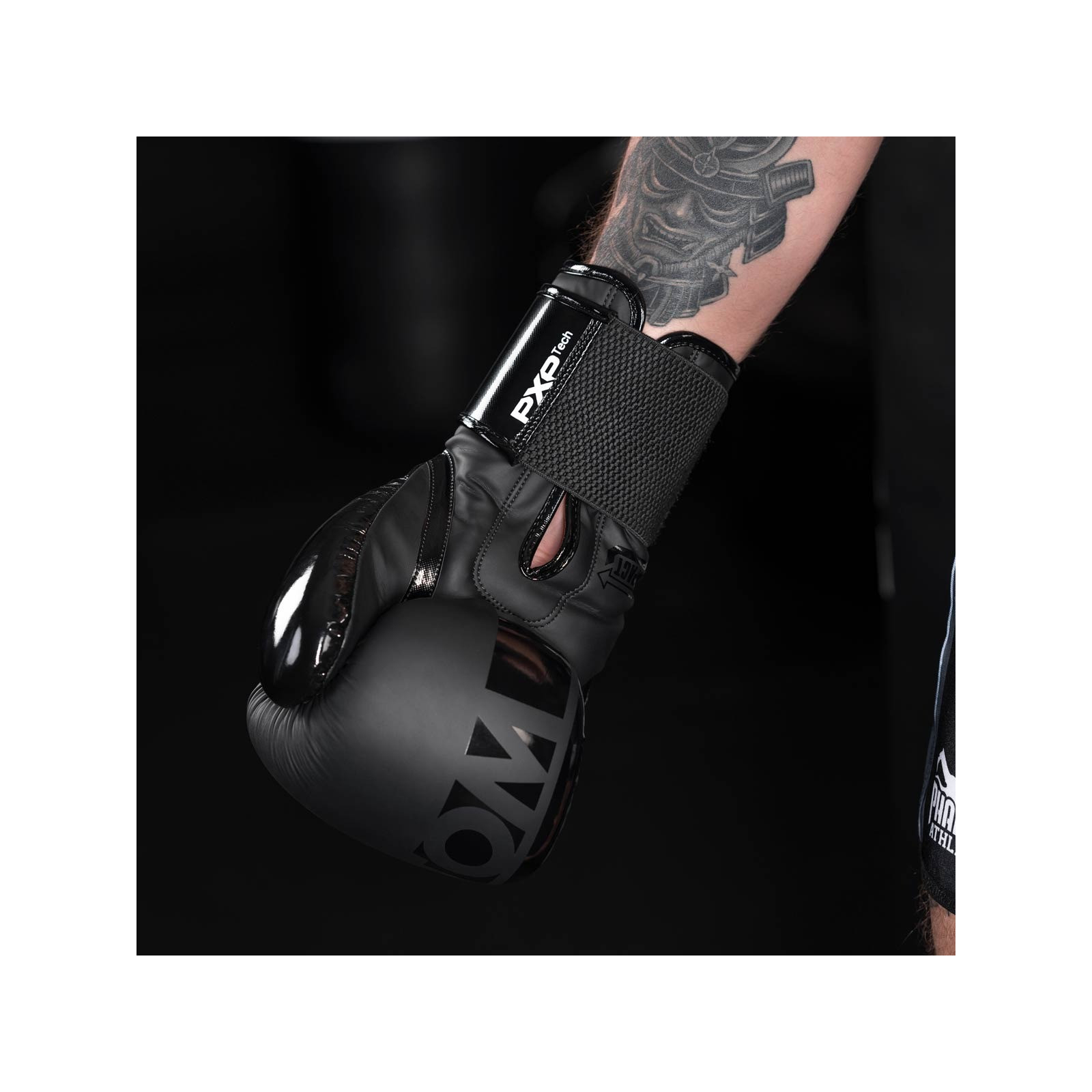 Боксерские перчатки Phantom APEX Speed Black 14oz (PHBG2024-14) изображение 4