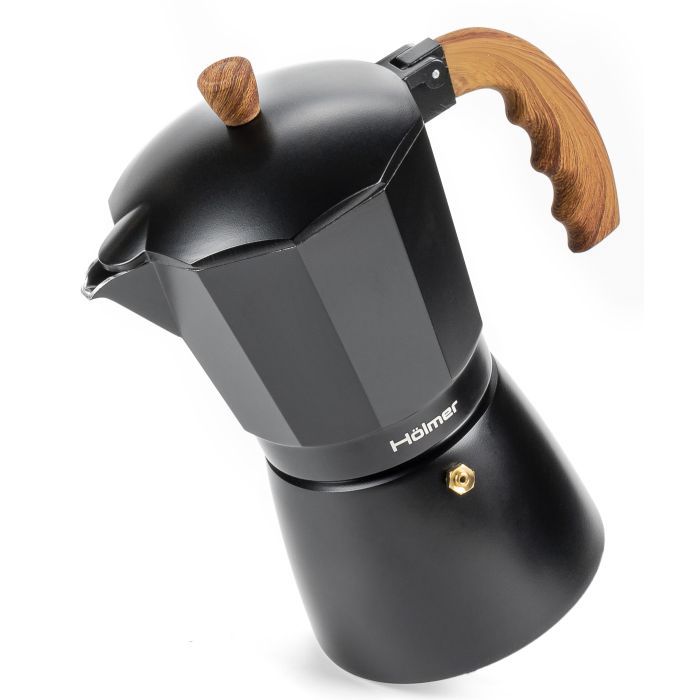 Гейзерная кофеварка Hölmer Natural 450 мл (CF-0450-BW Natural) изображение 5