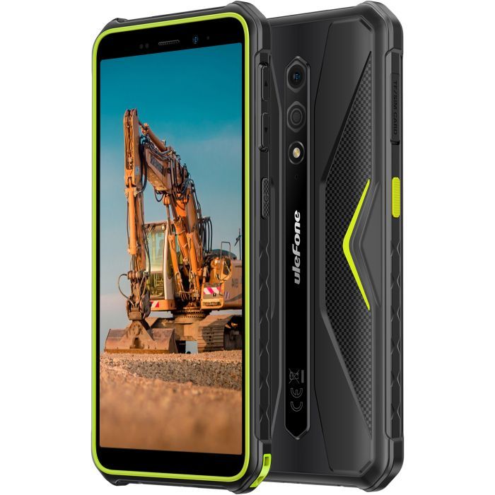 Мобильный телефон Ulefone Armor X12 3/32Gb Black Green (6937748735632) изображение 2