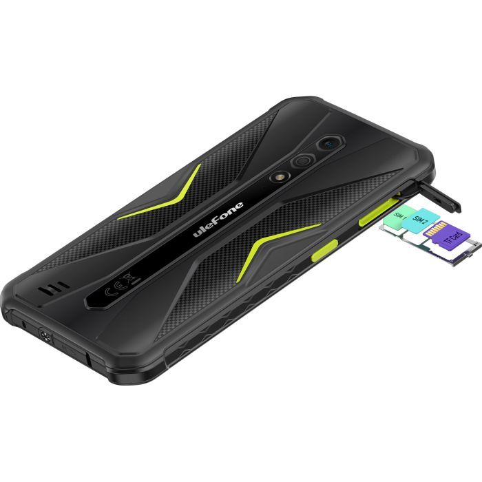 Мобильный телефон Ulefone Armor X12 3/32Gb Black Green (6937748735632) изображение 4