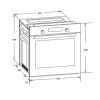 Духовой шкаф HEINNER HBO-S624LTG-IX изображение 3