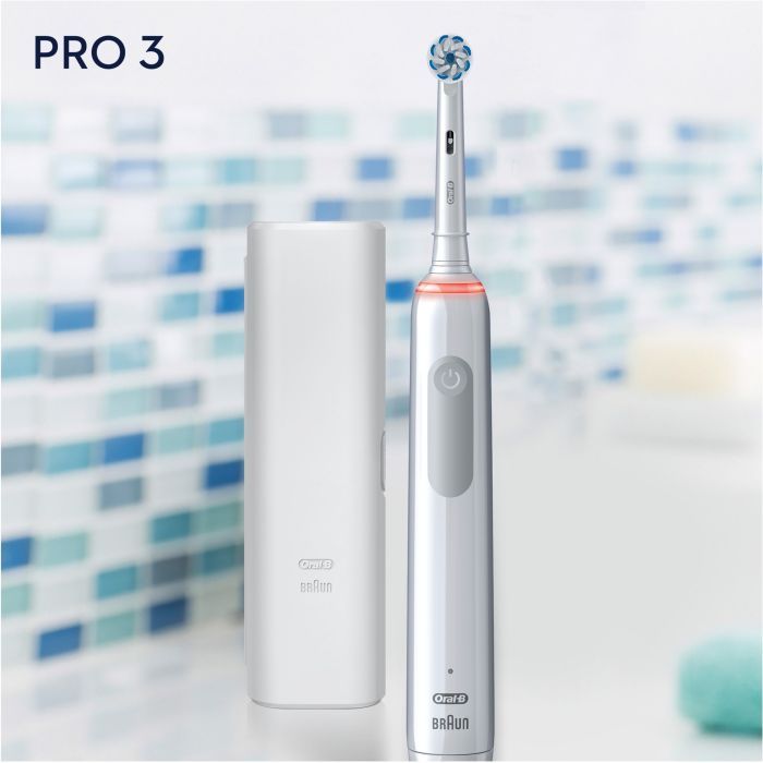 Электрическая зубная щетка Oral-B Pro 3 3500 D505.513.3X WT (4210201395539) изображение 8