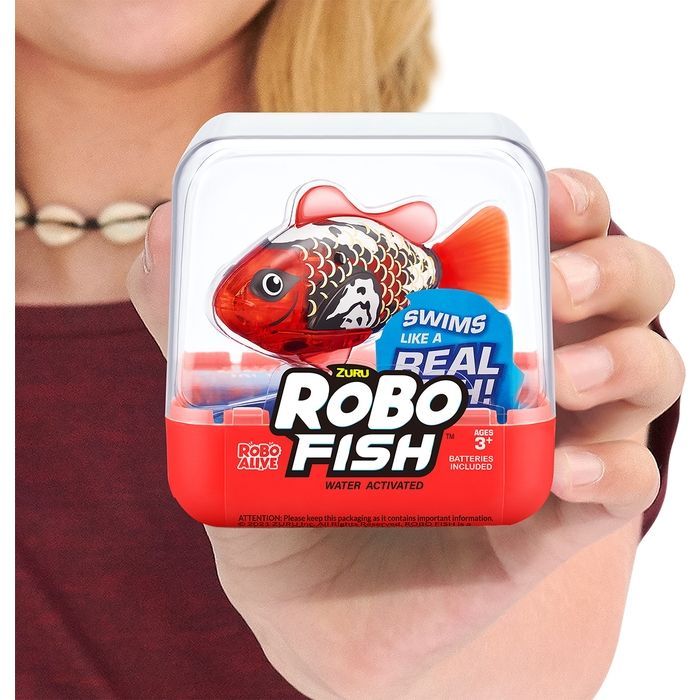 Интерактивная игрушка Pets & Robo Alive S3 - Роборыбка (красная) (7191-1) изображение 10