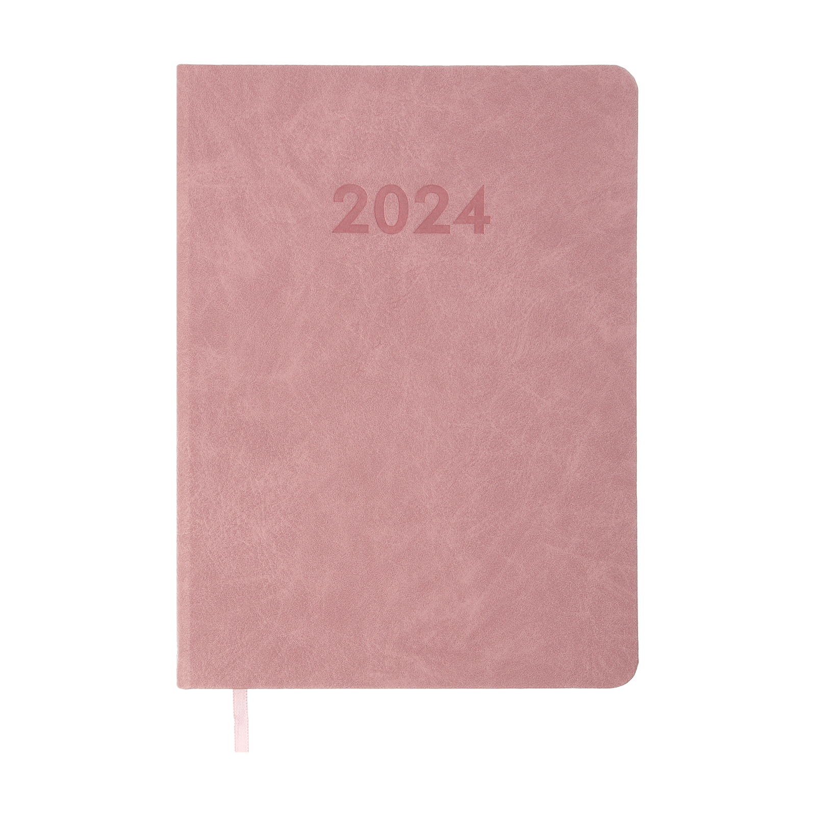Тижневик Buromax датований 2024 DESEO, А5 рожевий (BM.2143-10)