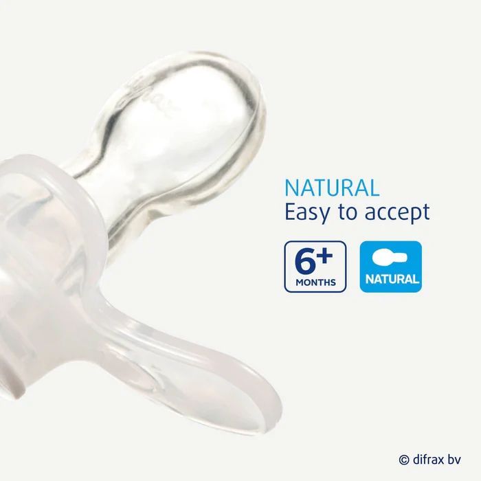 Пустышка Difrax Natural Night, светящийся в темноте, 6+ мес (GL127) изображение 2