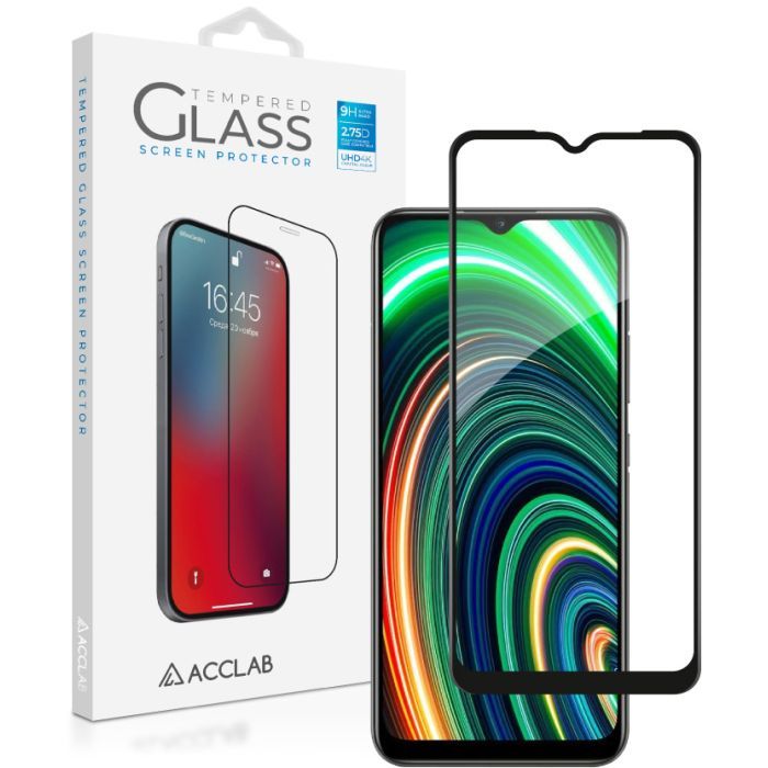 Скло захисне ACCLAB Full Glue Realme C25Y (1283126542350) зображення 7