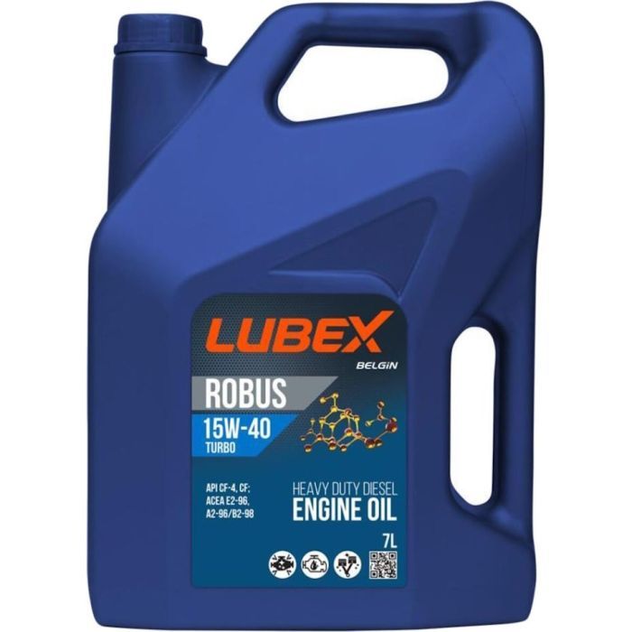 Моторное масло LUBEX ROBUS TURBO 15w40 7л