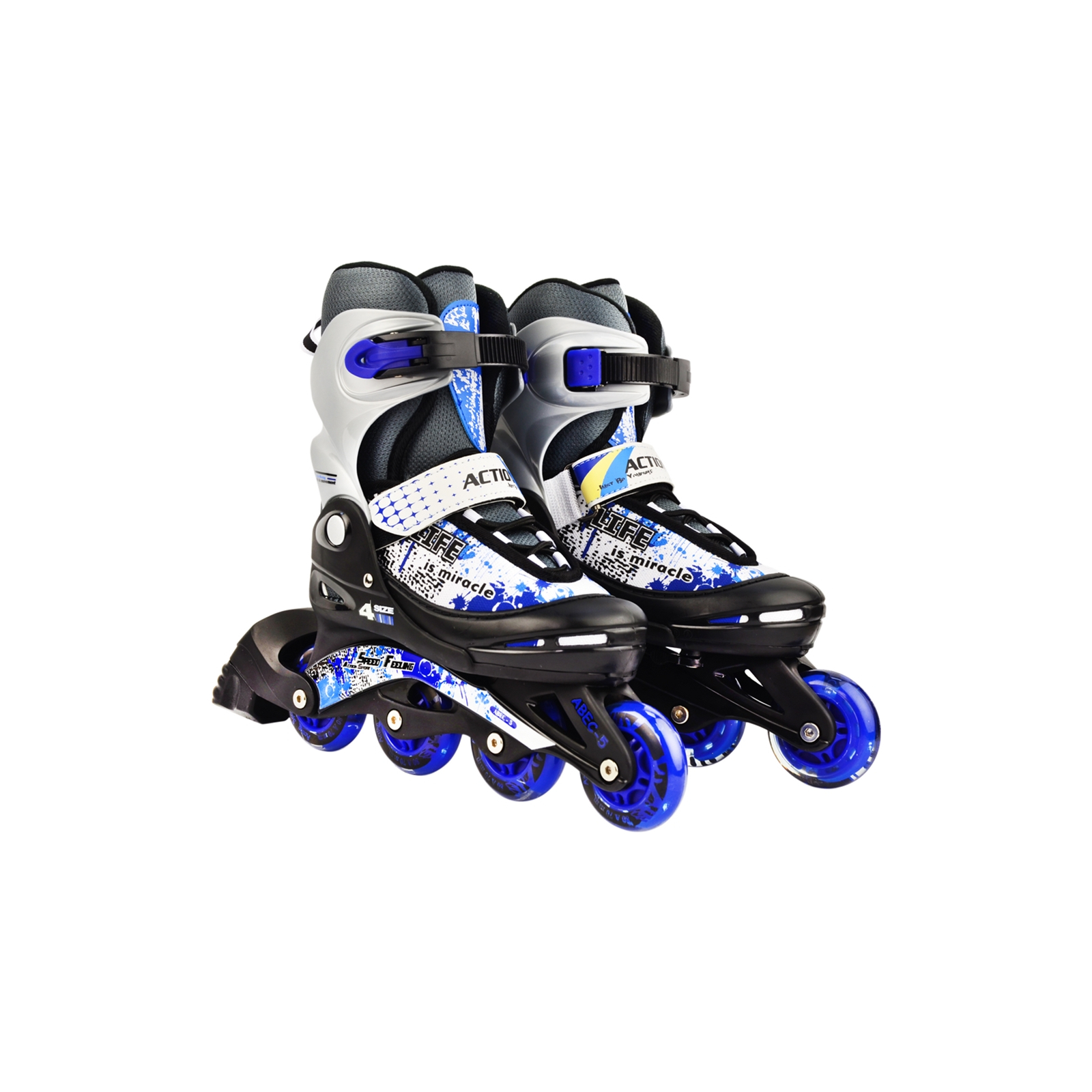 Роликовые коньки Action Zero Комплект Синій 30-33 (PW117CE308905/30-33) изображение 2
