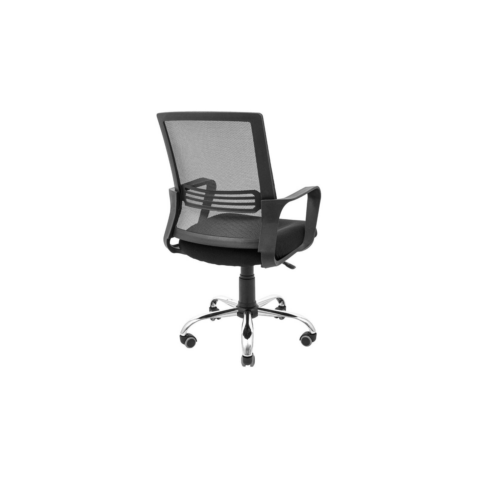 Офісне крісло Richman Джина Хром Піастра Сітка чорна + синя (ADD0003025) зображення 3