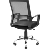 Офисное кресло Richman Джина Хром Пиастра Сетка черная + серая (ADD0003117) изображение 3