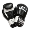 Боксерские перчатки Thor Sparring Шкіра 12oz Чорно-білі (558(Leather) BLK/WH 12 oz.)