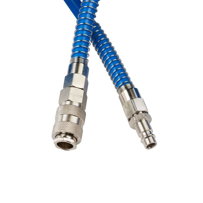 Пневматический шланг Sigma спиральный полиуретановый (PU) 20м 6.5x10мм (7012141) изображение 3
