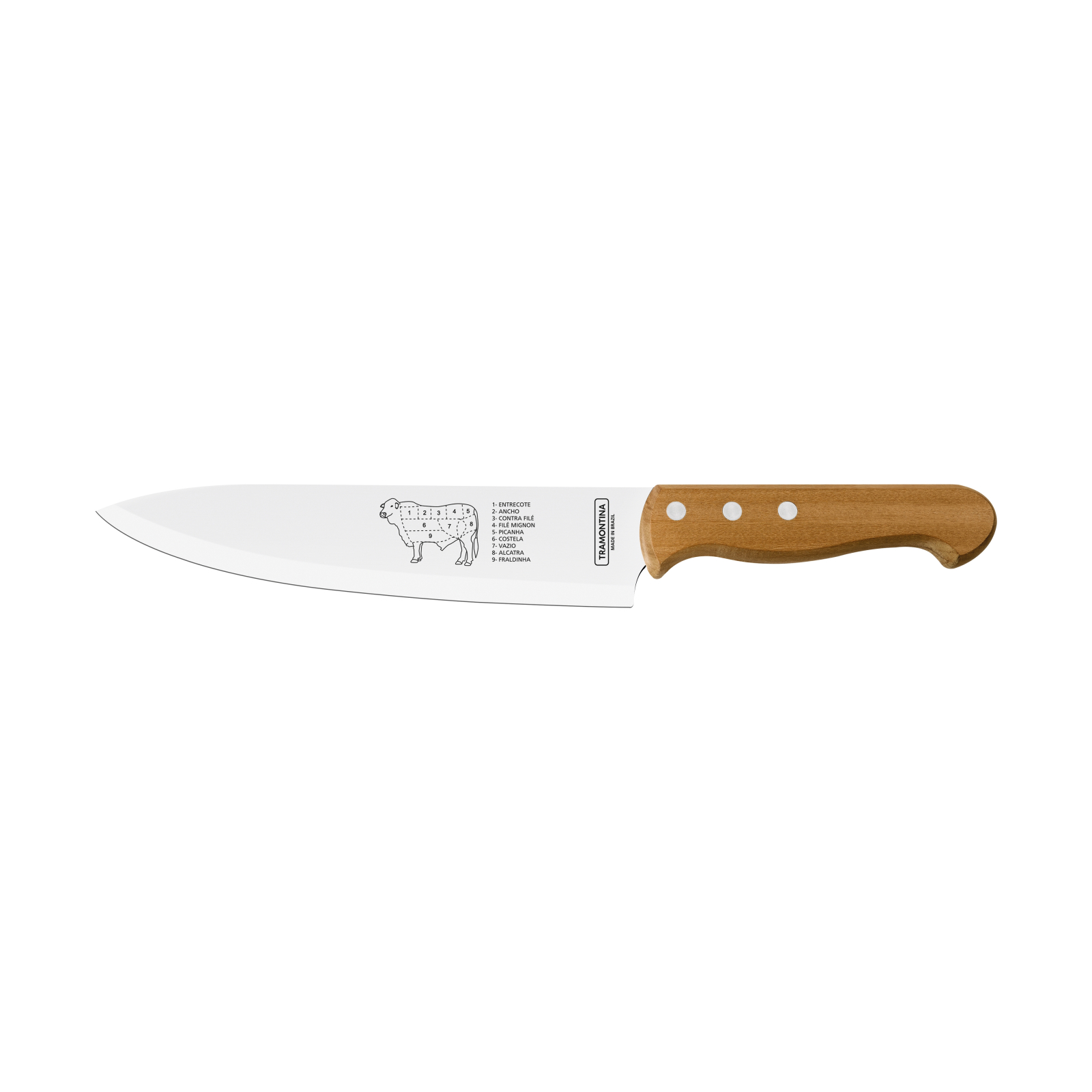 Кухонный нож Tramontina Barbecue для м'яса 203 мм (22938/108) изображение 4