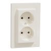 Розетка Schneider Electric ASFORA без заземления двойная крем (EPH9700123) изображение 2