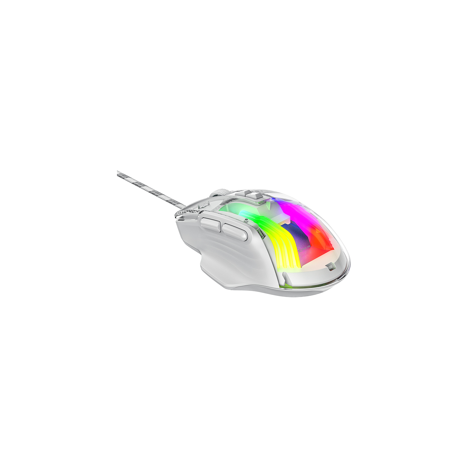 Мишка Xtrike ME GM-319 USB RGB White (GM-319) зображення 4