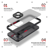 Чохол до мобільного телефона Armorstandart Frosted Matte Xiaomi Redmi 13C / Poco C65 Black (ARM72510) зображення 2