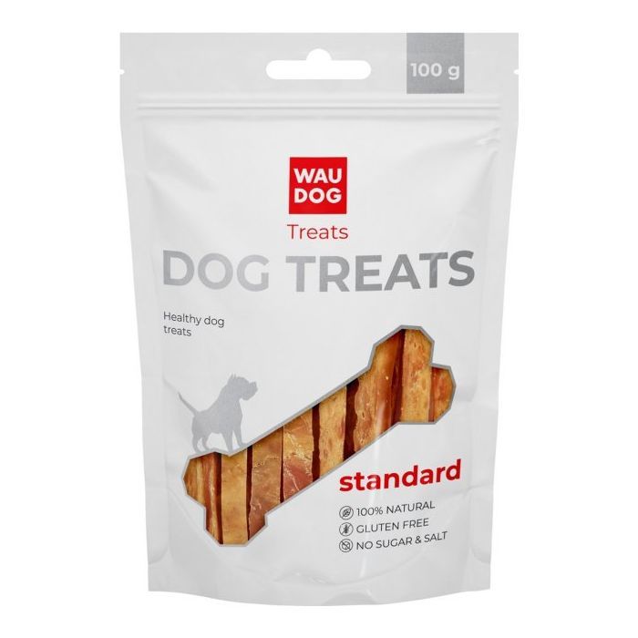 Лакомство для собак WAUDOG Treats Куриные вяленые полосы 100 г (4447)