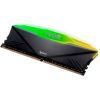 Модуль памяти для компьютера DDR4 32GB (2x16GB) 3200 MHz NOX RGB Black Apacer (AH4U32G32C28YNBAA-2) изображение 4