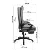 Офисное кресло GT Racer B-2507 Gray изображение 12
