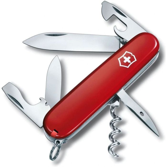 Нож Victorinox Spartan Ukraine 91 мм Синьо-прозорий/Жовтий (1.3603.T2.8) изображение 3