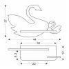Світильник Candellux SWAN (21-05557) зображення 2