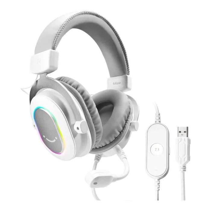 Наушники Fifine H6 RGB 7.1 Pink (H6P) изображение 3