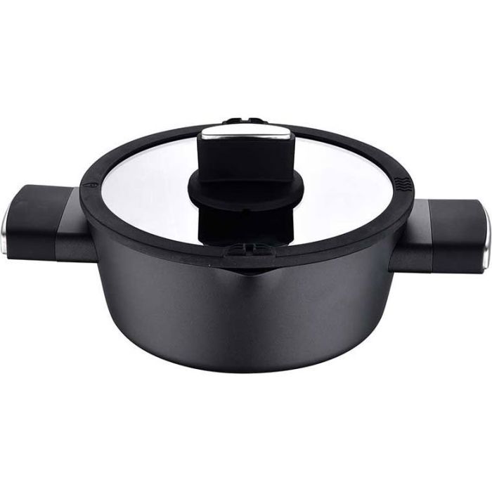 Кастрюля Bergner Ion Plus з кришкою 3.5 л (BG-35911-BK)