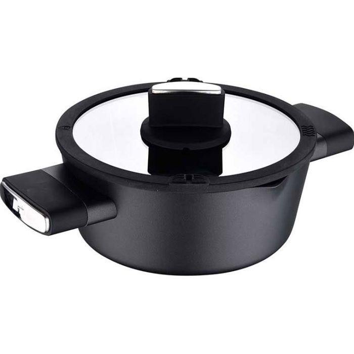 Кастрюля Bergner Ion Plus з кришкою 3.5 л (BG-35911-BK) изображение 2