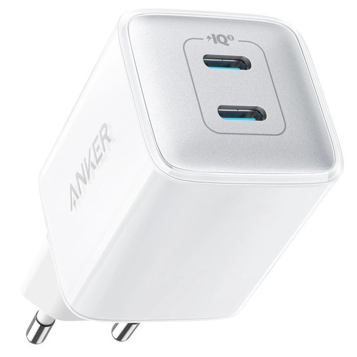 Зарядное устройство Anker PowerPort 521 Nano Pro - 40W 2xUSB-C PIQ3.0 White (A2038G21)
