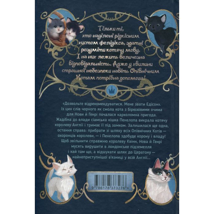 Книга Опівнічні Коти. Школа фелідіксів. Книга 1 - Барбара Лабан Видавництво РМ (9786178373276) зображення 2