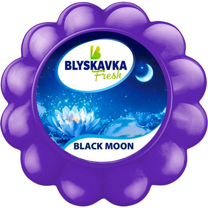 Освежитель воздуха Blyskavka Fresh Гелевый Black Moon (4820214190597)