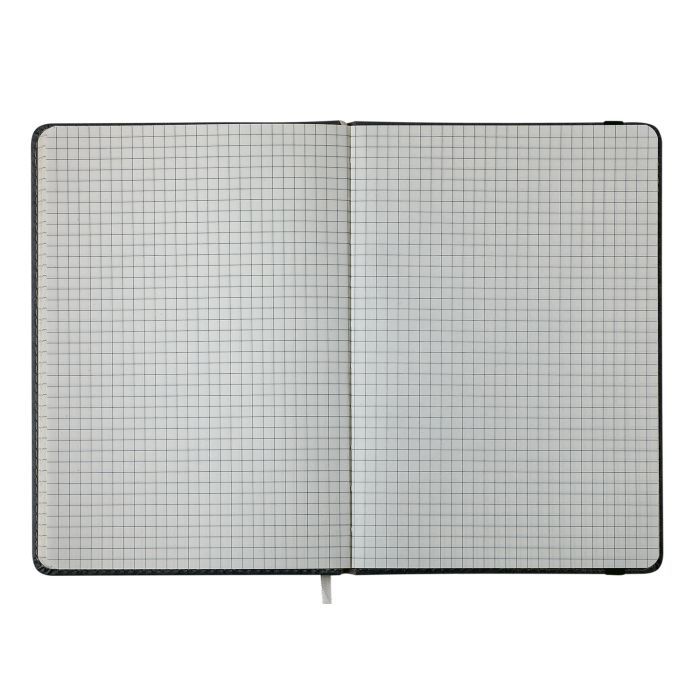 Книга записная Buromax Respect 96 листов А5 в клеточку черный (BM.295108-01) изображение 3