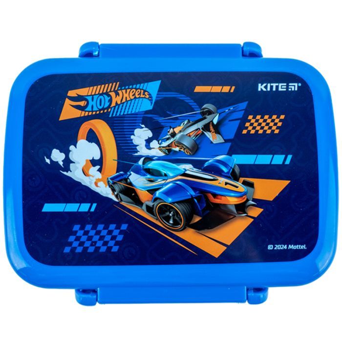 Ланч-бокс детский Kite Hot Wheels 420 мл (HW24-160) изображение 2