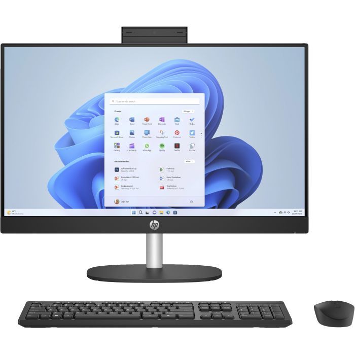 Комп'ютер HP 24-cr0005ua AiO / Ryzen3 7320U, 8, 512, WiFi, Cam, KBD (9C9G7EA) зображення 5