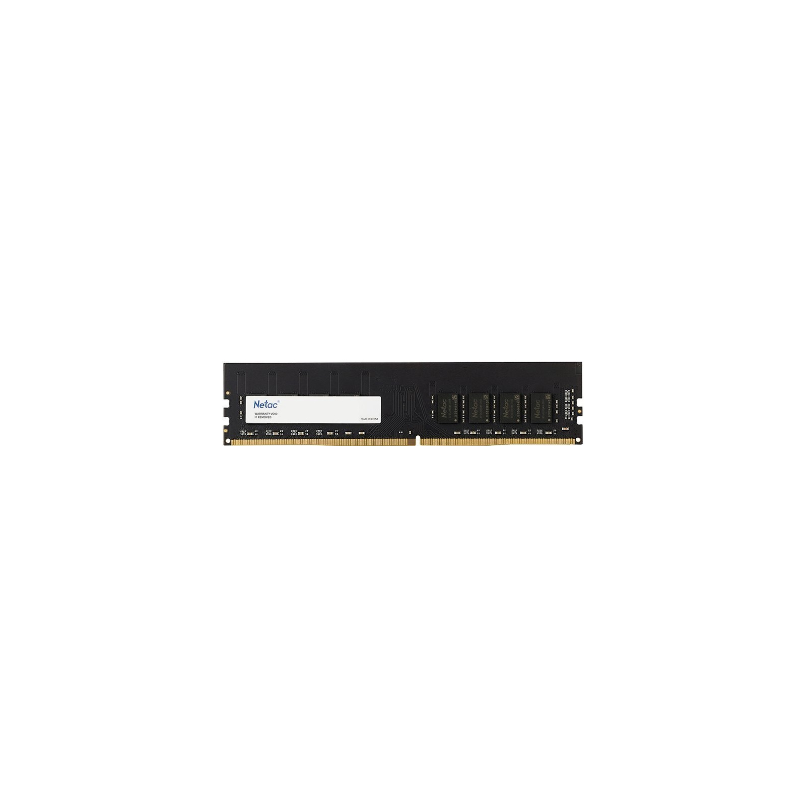 Модуль пам'яті для комп'ютера DDR4 16GB 2666 MHz Netac (NTBSD4P26SP-16)
