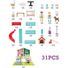 Игровой набор Hape Кукольный дом с горкой, мебелью и аксессуарами (E3411) изображение 3