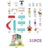 Игровой набор Hape Кукольный дом с горкой, мебелью и аксессуарами (E3411) изображение 3