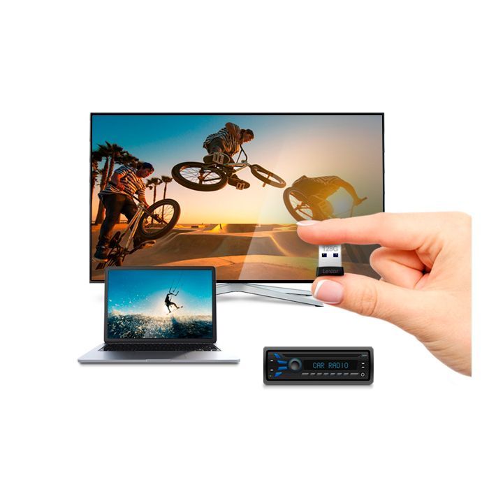 USB флеш накопитель Lexar 256GB S47 USB 2.0 (LJDS47-256ABBK) изображение 6