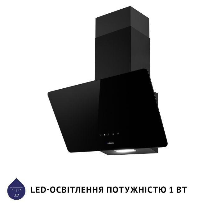 Витяжка кухонна Minola HVS 6224 WH 700 LED зображення 3