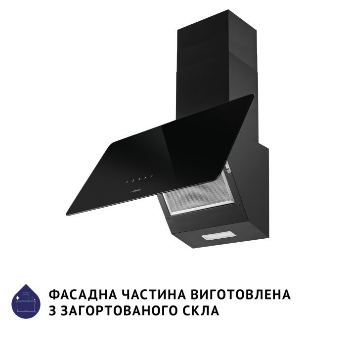 Витяжка кухонна Minola HVS 6224 WH 700 LED зображення 4