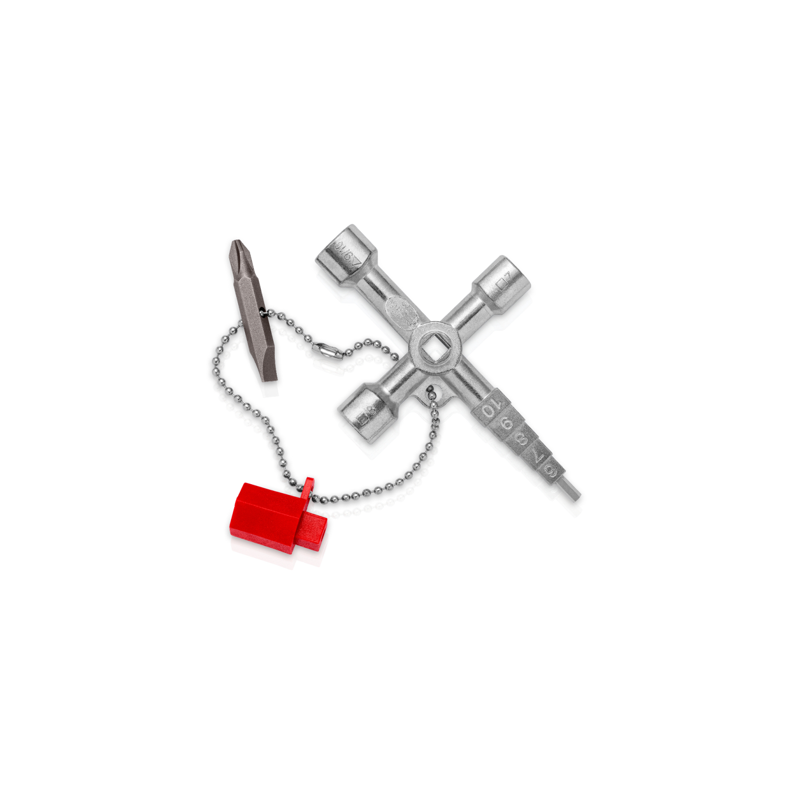 Ключ KNIPEX для электрошкафов, профессиональный (00 11 04) изображение 2